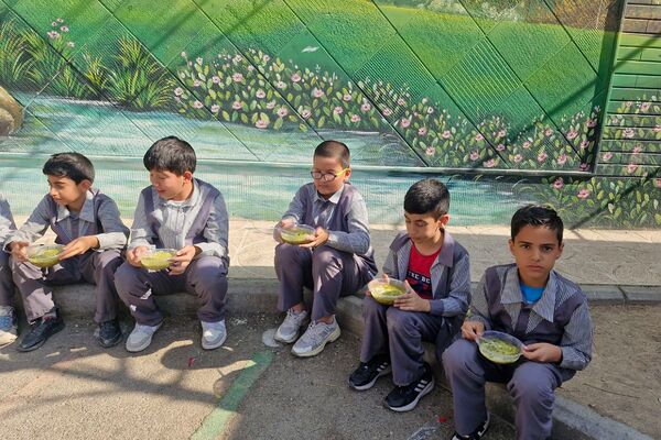 مراسم بزرگداشت خیر مدرسه ساز در دبستان بانو ابوالوفا ناحیه دو شهرری 