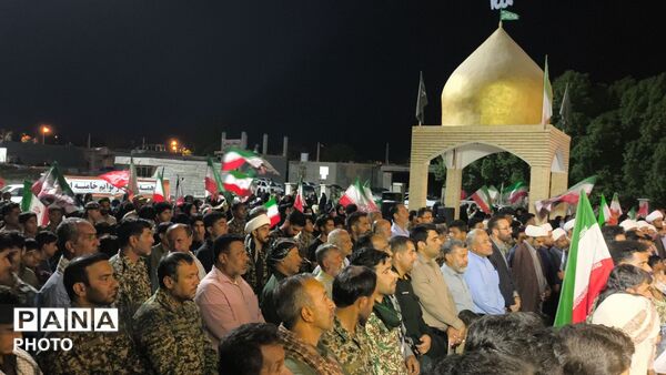 حضور پرشور مردم و یگان‌های رزمی بسیج در رزمایش «جانفدایان» سندرک