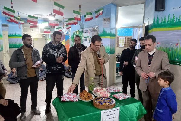  مراسم ولادت امیرالمومنین در دبستان هدایت ۲ شهرری