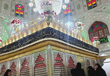  سوگواری ۲۸ صفر در آستان مقدس آقا علی عباس بادرود