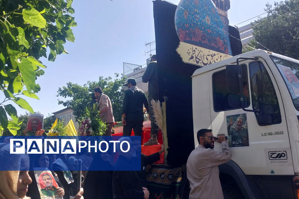 شیراز میزبان پیکر مطهر یکی از سرداران بزرگ انقلاب