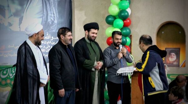 جشن باشکوه نیمه‌شعبان در امامزاده عبدالله (ع) روستای زیارت