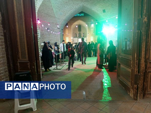 چایخانه حضرت زهرا در مسجد جامع نیشابور 