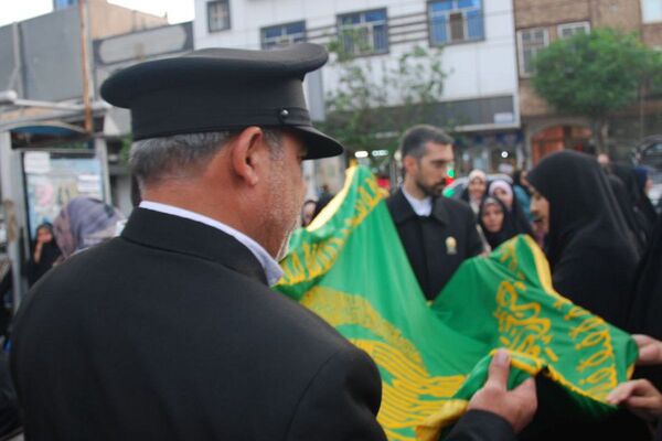 برگزاری مراسم دهه کرامت در شهر قیامدشت ری یک