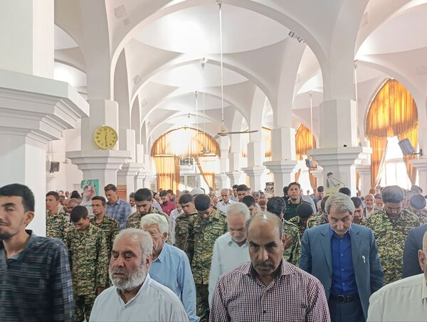 نماز عبادی سیاسی جمعه در شهرستان خلیل آباد