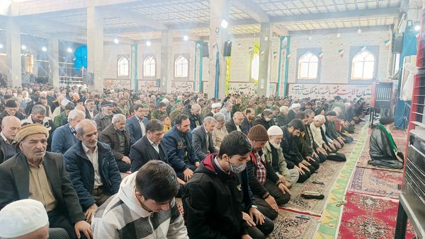 نماز عبادی سیاسی جمعه در شهرستان نیشابور