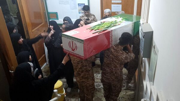شهید گمنام مهمان محله الهیه شد