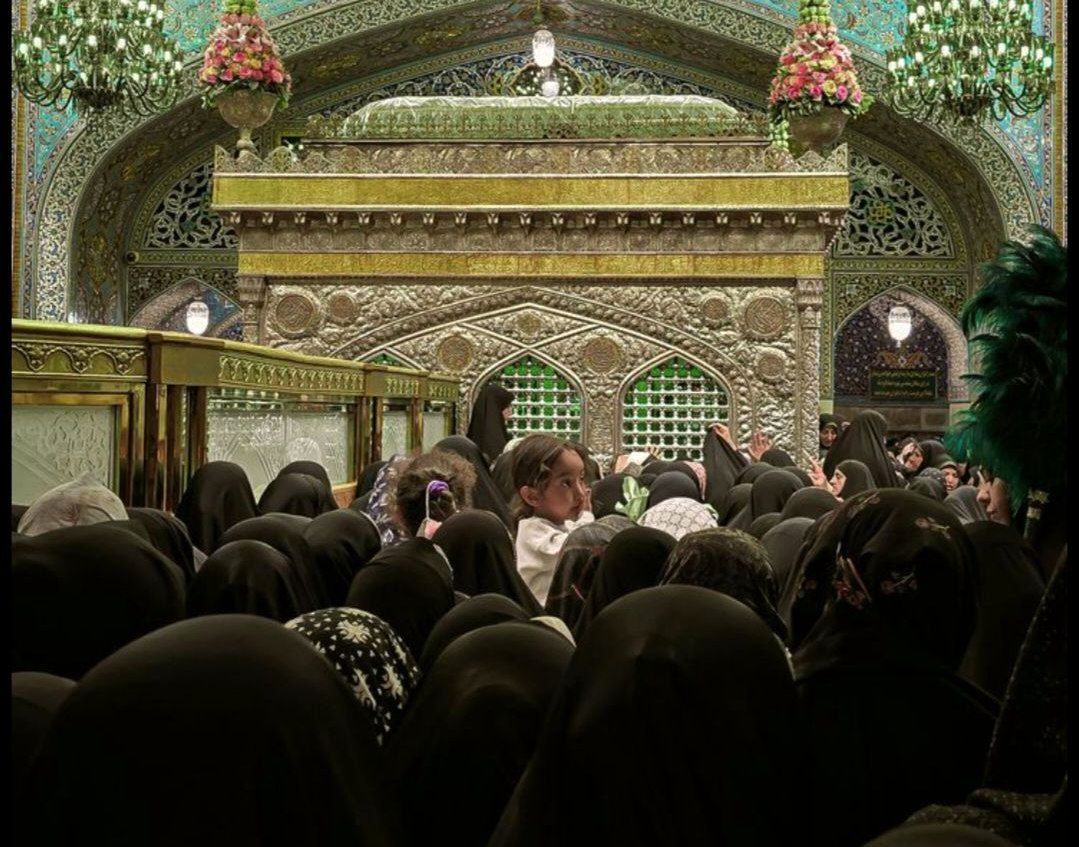 شور و ارادت شیعیان در سالروز شهادت امام حسن عسکری(ع) در امام‌زاده سید حمزه تبریز