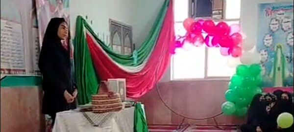 جشن باشکوه ولادت حضرت مهدی(عج) در دبیرستان آسیه رضوان