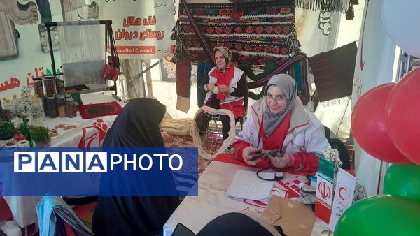 خدمت‌رسانی یکپارچه جمعیت هلال احمر استان البرز از مسافران نوروز