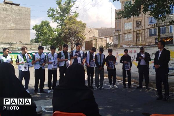 تجلی مشارکت در ترویج فرهنگ سلامت و محیط زیست  در دبیرستان پسرانه ملاصدرا