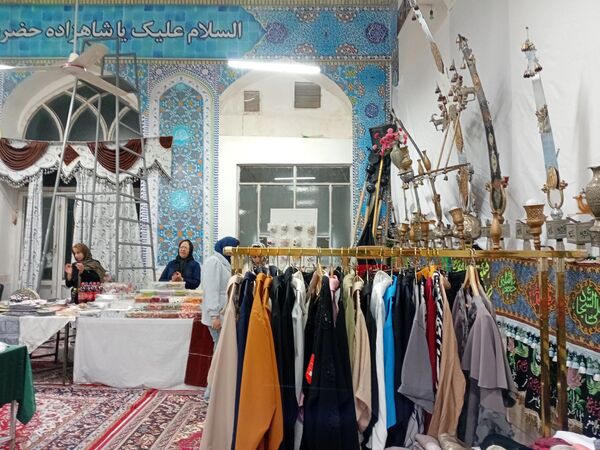 بازارچه محصولات خانگی در شهرستان خلیل آباد 