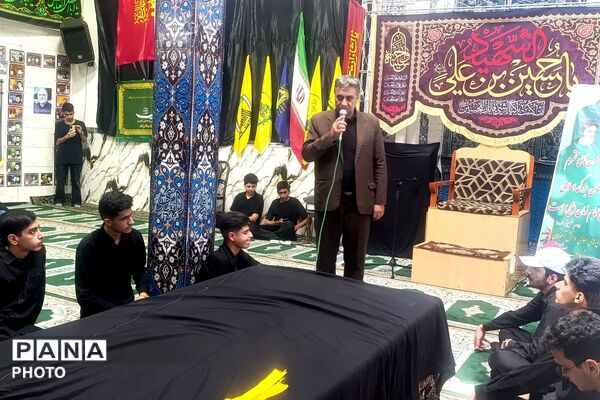 عشق حسینی در مدارس اسلام آباد غرب 