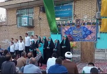 جشن سالروز میلاد عقیله بنی هاشم در آستان مقدس امامزادگان کهک