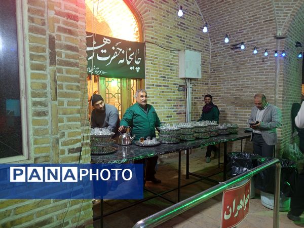 چایخانه حضرت زهرا در مسجد جامع نیشابور 