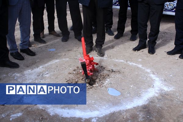 آیین کلنگ‌زنی ۵ مدرسه جدید، آغاز نهضت ۲۵۲ میلیاردی مدرسه‌سازی