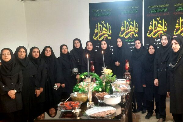مراسم شهادت حضرت فاطمه (س) در ناحیه دو شهرری 