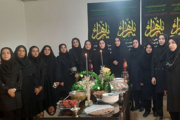 مراسم شهادت حضرت فاطمه (س) در ناحیه دو شهرری 