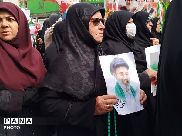 حماسه سازی مردم مقتدر و ولایتمدار شهرستان نیشابور در راهپیمایی روز قدس