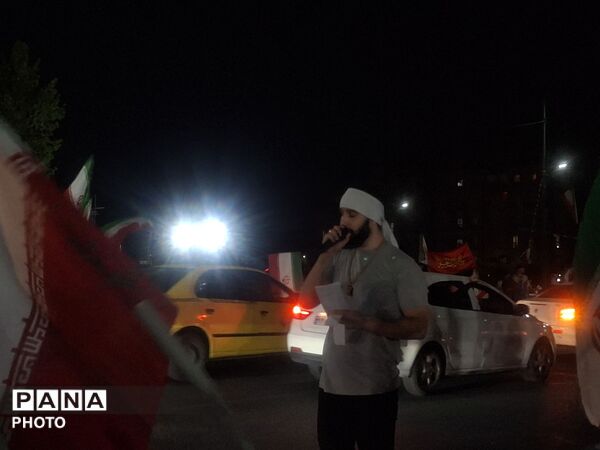 اجتماع بزرگ مردم فاز چهار اندیشه در شب نودوهشتمین