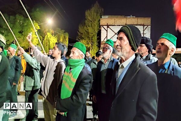 هم صدایی مردم شهر بار در حمایت از آرمان ها 