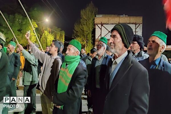 هم صدایی مردم شهر بار در حمایت از آرمان ها 