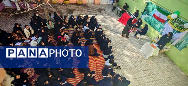 جشن ولادت صاحب الزمان در مدرسه صالحین 