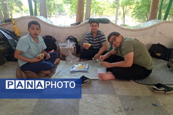 آخرین اردوی کلاس ششمی‌های آموزشگاه معارف۶ 