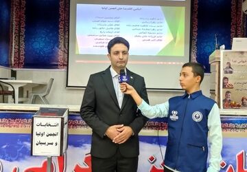 انتخابات انجمن اولیا و مربیان مدرسه نمونه دولتی فرزانگان شهرستان شیروان