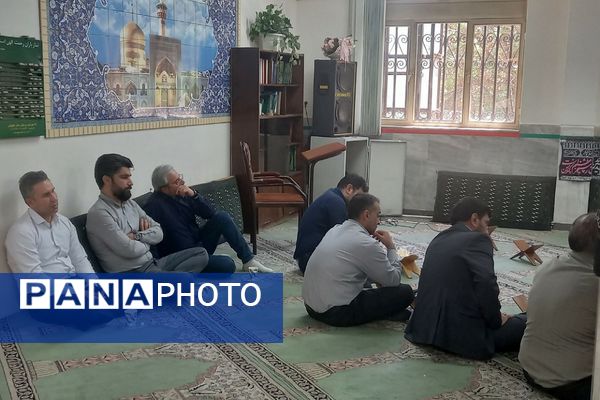 مراسم بزرگداشت شهدای خدمت در ناحیه 2 شهرری 