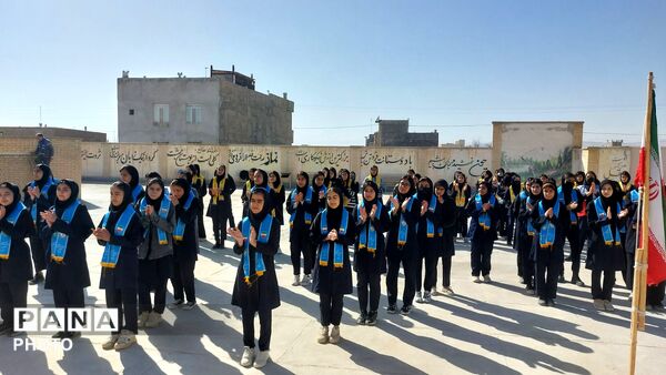  زنگ سپاس مربی در مدرسه حضرت مریم خانلق شیروان