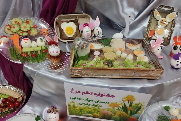 برگزاری جشنواره تخم مرغ به‌مناسبت روز جهانی کودک در ناحیه 2 شهرری 