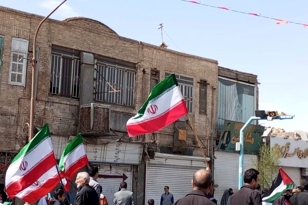 راهپیمایی روز قدس در شهر جهانی یزد