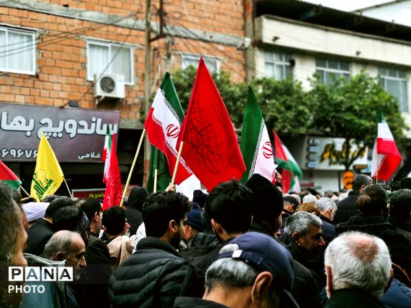 فریاد بلند آزادی قدس در گلوگاه 