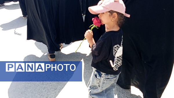 خیابان‌های بن، رنگ ماتم گرفت: تشییع نمادین پیکر امام هشتم