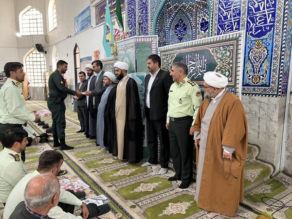 مراسم گرامیداشت هفته نیروی انتظامی در شهرستان سملقان