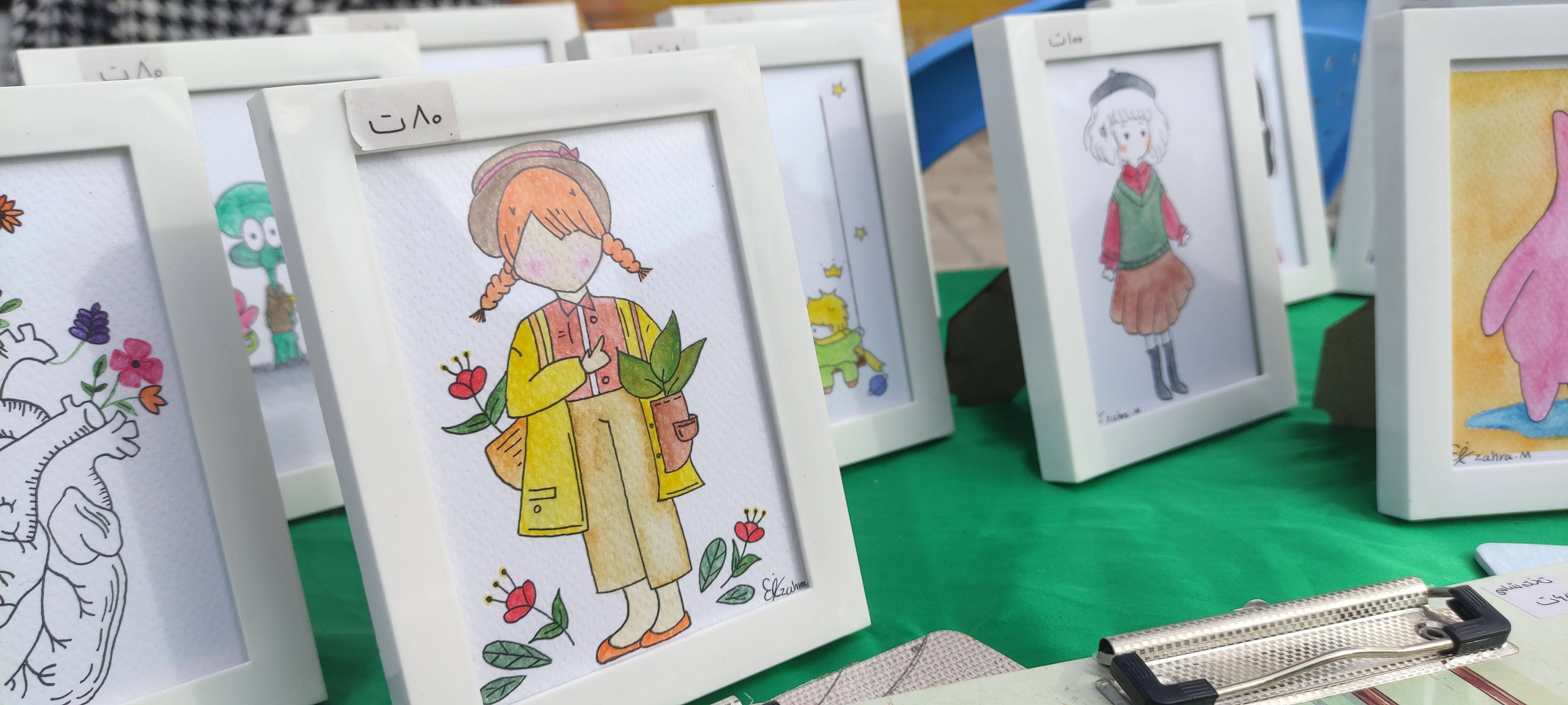 بازارچه کارآفرینی دانش آموزان دبیرستان پژمان بختیاری مشهد 