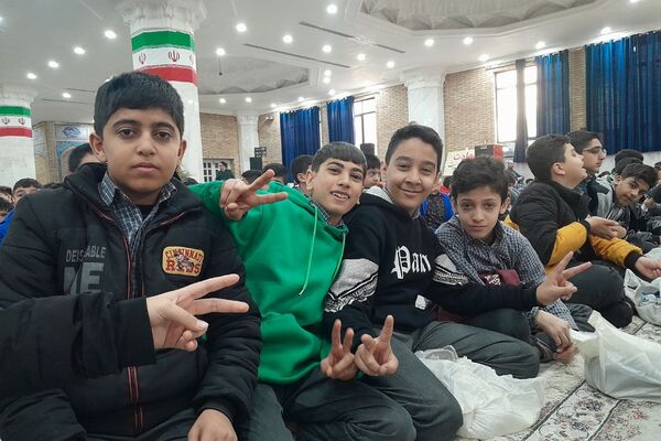 جشن تکلیف دانش‌آموزان پسر منطقه کهریزک 