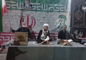 محفل باشکوه انس با قرآن در جوار بقعه آیت‌الله فاضل گروسی