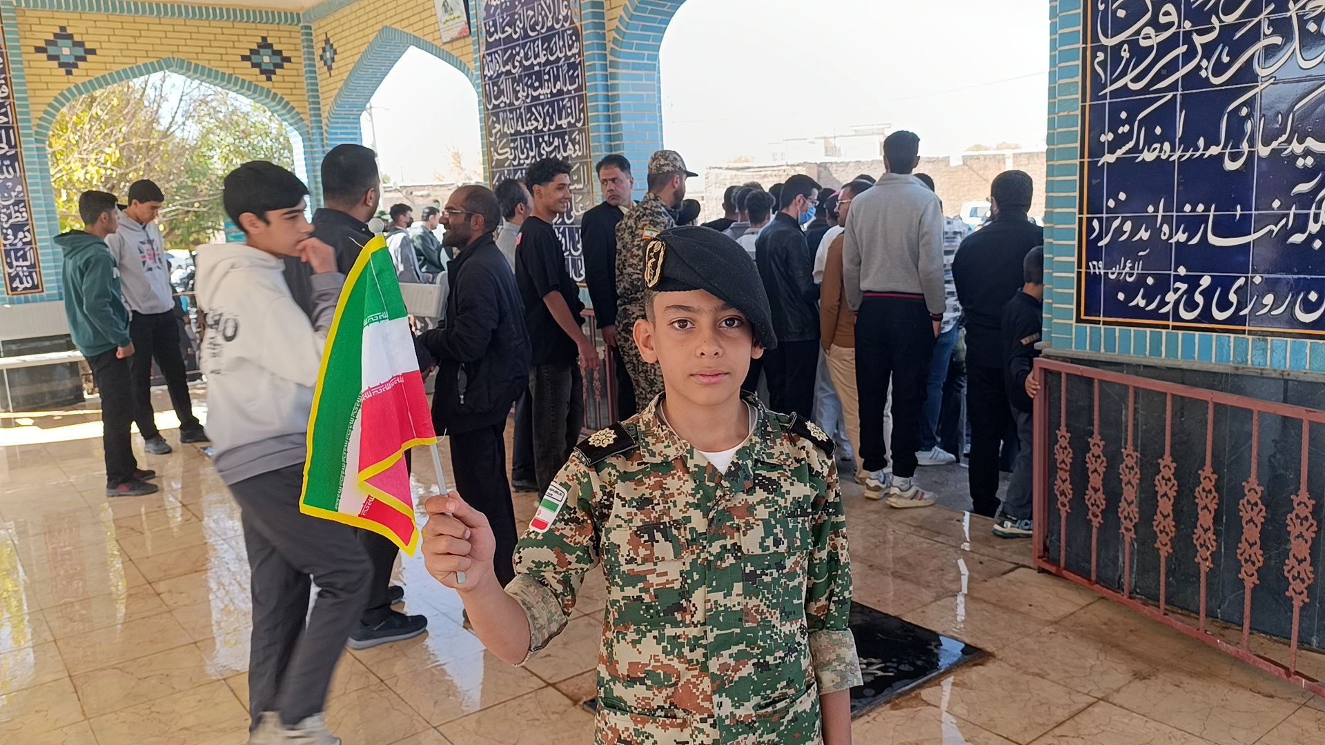 راهپیمایی روز دانش آموز و مبارزه با استکبار جهانی در شهر سفیددشت 