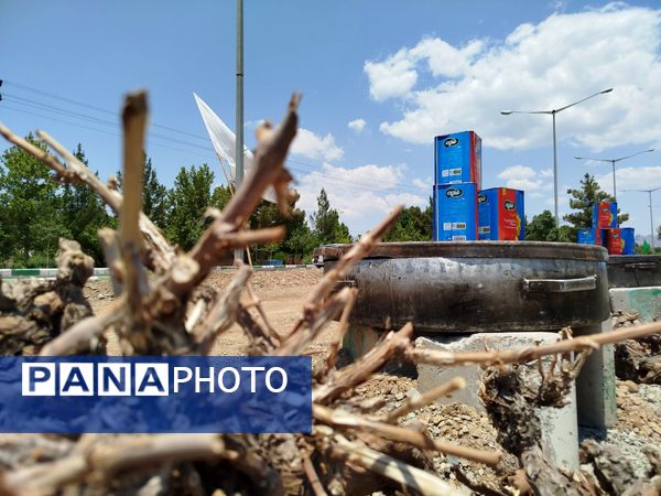 آماده سازی 110 دیگ اطعام علوی در کاشمر