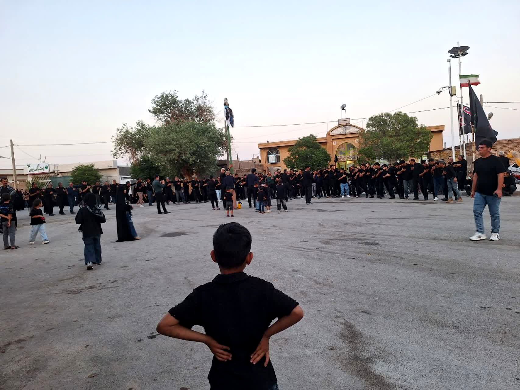 مراسم عصر روز عاشورا در روستای احمد آباد