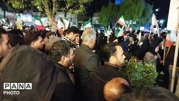 چهل روز ، چهل شب ؛ مردم نیشابور عزادار رهبر شهید و شهدای میناب هستند -۱