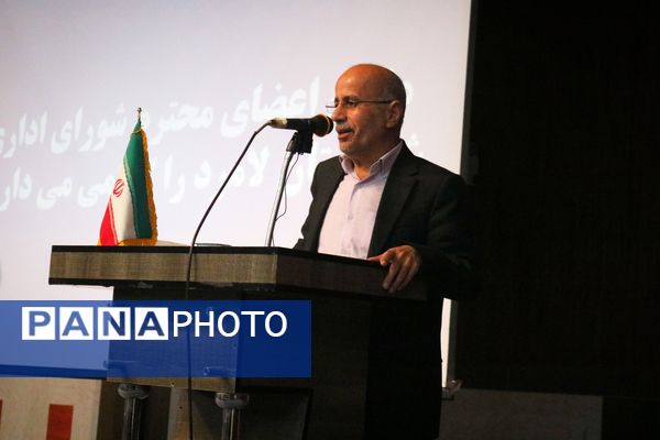 مراسم تکریم و معارفه فرماندار شهرستان لامرد