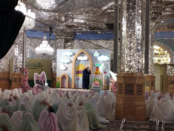 جشن عبادت در حرم مطهر رضوی 