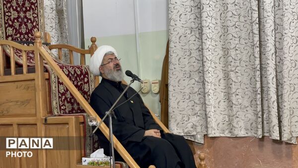 سخنرانی امام جمعه کاشمر در مسجد جامع روستای فرگ