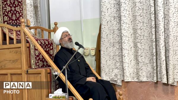 سخنرانی امام جمعه کاشمر در مسجد جامع روستای فرگ