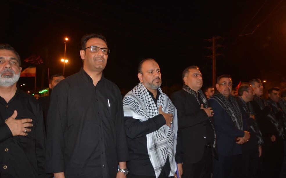 تجلی فرهنگ خدمت در موکب سازمان دانش آموزی استان خوزستان 