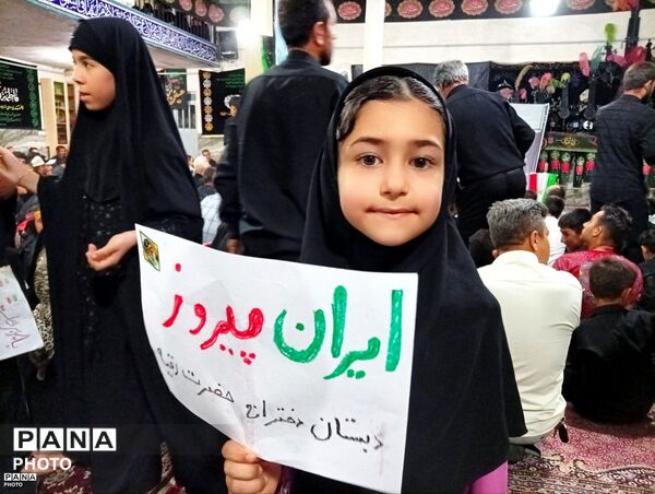 قره‌بوطه؛ جلوه‌ای از همدلی دانش‌آموزان در پویش ملی باید برخاست
