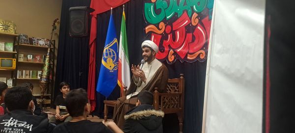 هیات هفتگی دانش‌آموزی انصار المهدی در نیشابور 